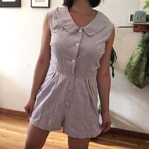 Vintage romper polka dot
